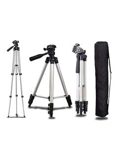 Icome Portable Tripod Mobile Phone Holder Bracket For Digital Camera Smartphone Black/Silver  - Image 3