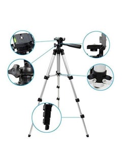 Icome Portable Tripod Mobile Phone Holder Bracket For Digital Camera Smartphone Black/Silver  - Image 4