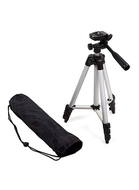 Portable Tripod Mobile Phone Holder Bracket For Digital Camera Smartphone Black/Silver