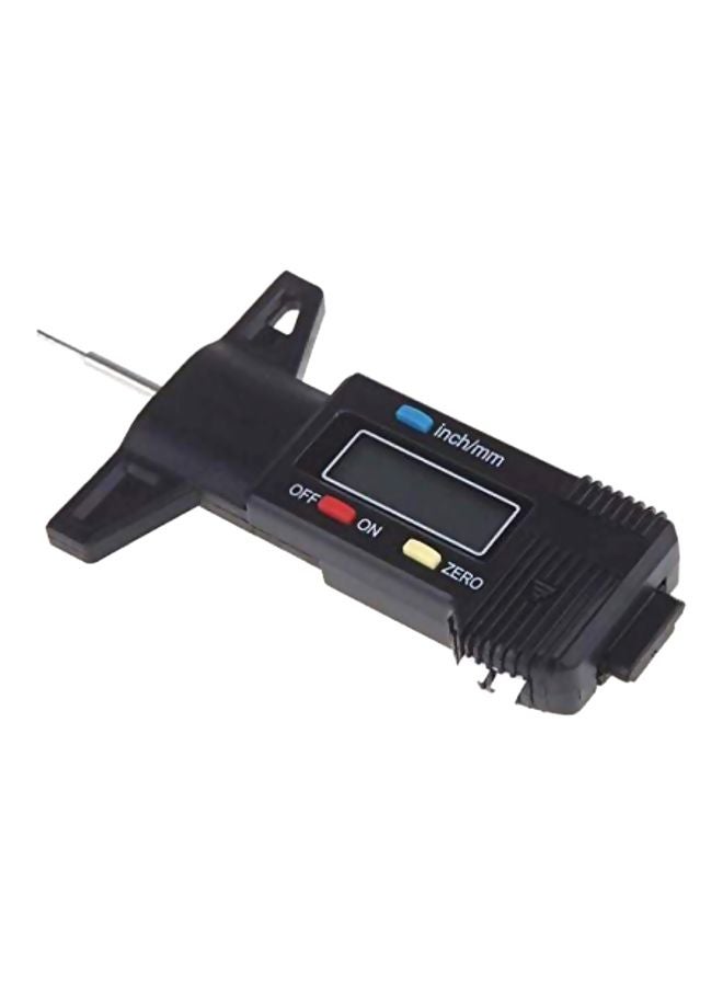 LCD Tyre Depth Gauge Black - Image 1