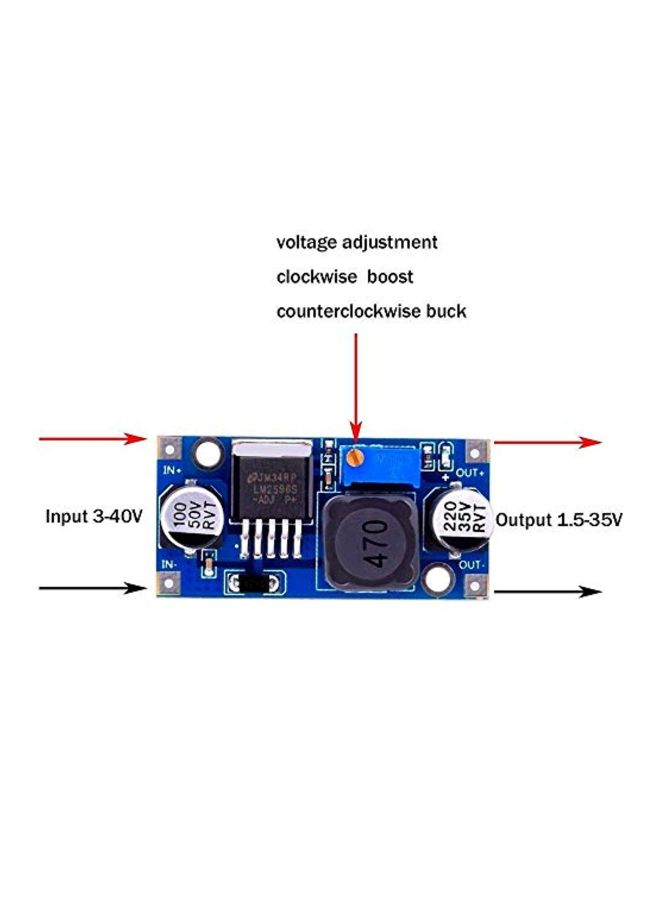 Generic Power Supply Module Silver/Blue/Black 0.6x10.1x3.9inch  - Image 2