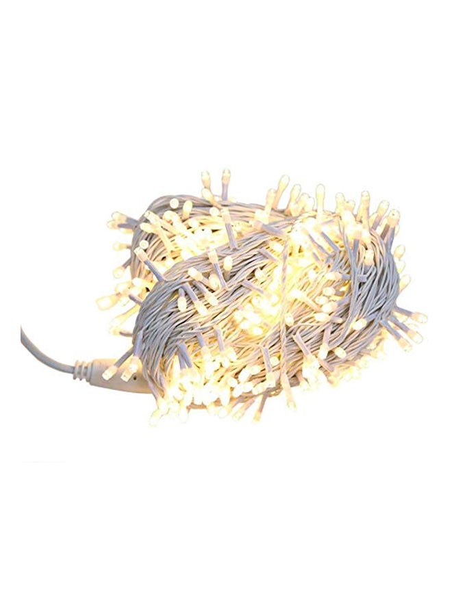 أضواء LED زينة من الكريستال أبيض دافئ 50متر - Image 2