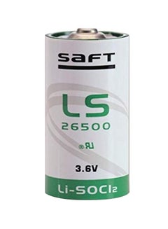 3.6V Battery White/Green