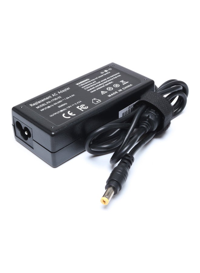 أيسر محول تيار متردد شاحن لبطارية اللابتوب أسود - Image 3