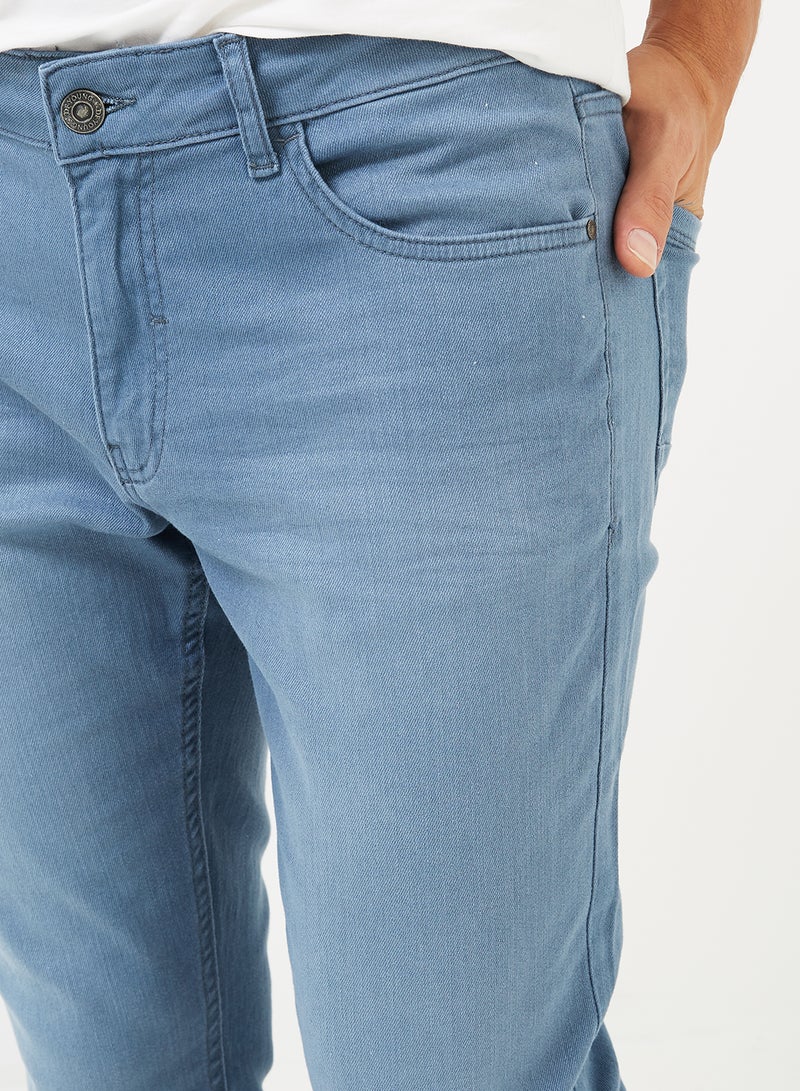 ديفاكتو بنطال جينز بيدرو قياس ضيق أزرق - Image 4