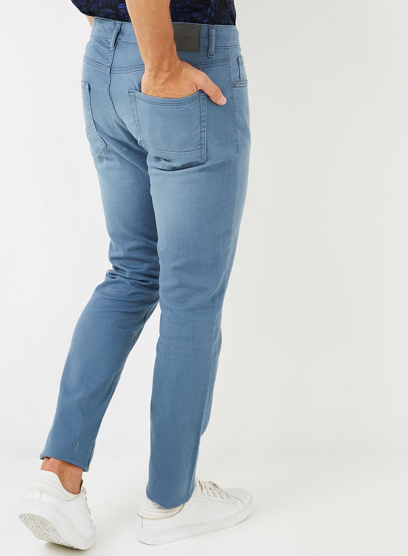 ديفاكتو بنطال جينز بيدرو قياس ضيق أزرق - Image 2