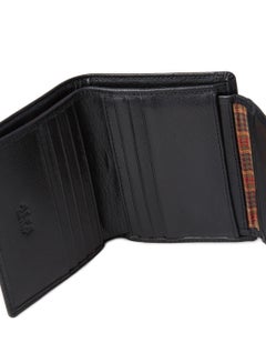Alfa Leather Co. Bifold Wallet With Removable ID Holder Black  - Image 3