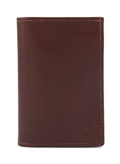 Trifold Card Holder Brown