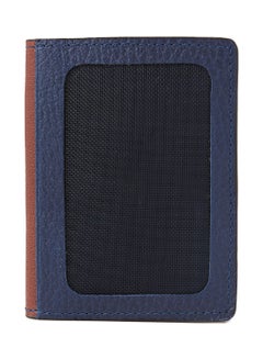 Alfa Leather Co. Bifold Card Holder Navy/Havan  - Image 1