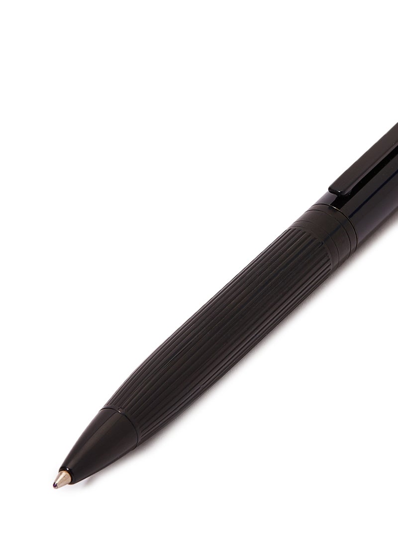 فيليب مورالي السويسرية قلم حبر جاف بسن كروي أسود - Image 2