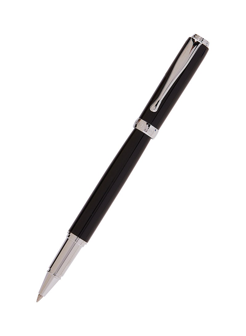 Philippe Moraly of Switzerland Roller Ball Pen Black/Silver - Image 1