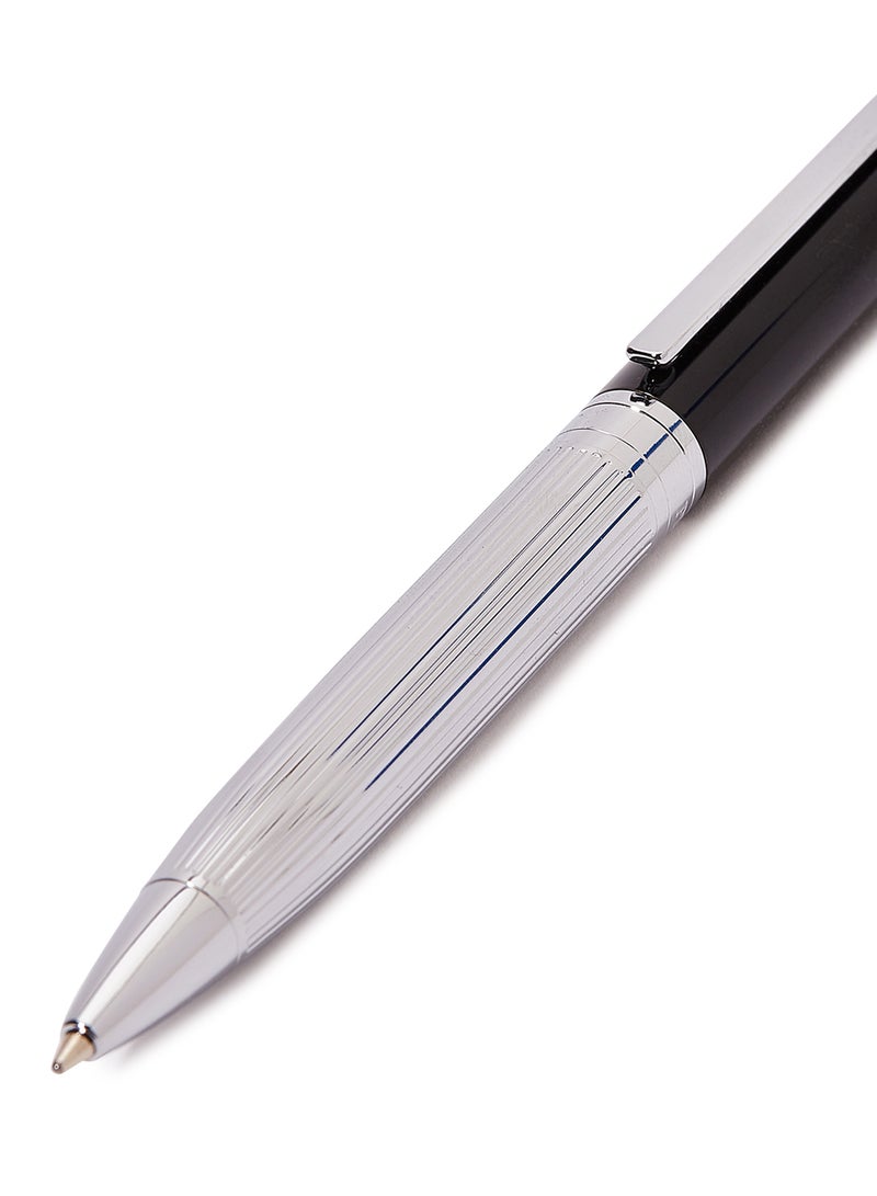 Philippe Moraly of Switzerland - Ball Point Pen Black/Silver - Image 1