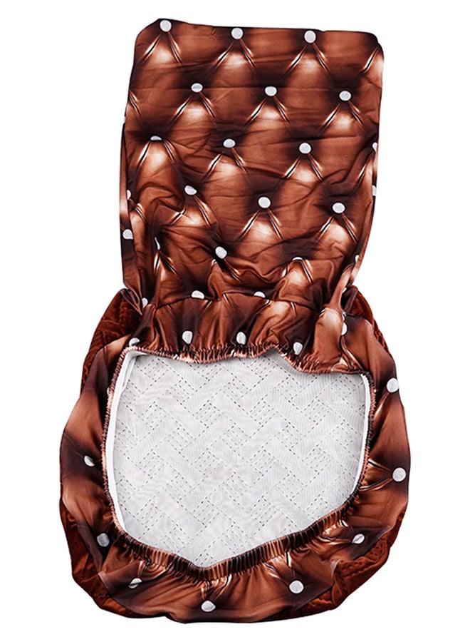 Removable Elastic Chair Cover Coffee  - Image 2