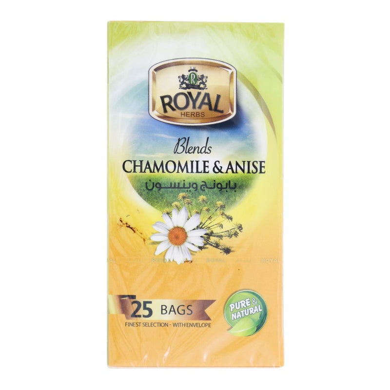 Royal 25 Herbs Blends Chamomile And Anise Tea Bag 50grams