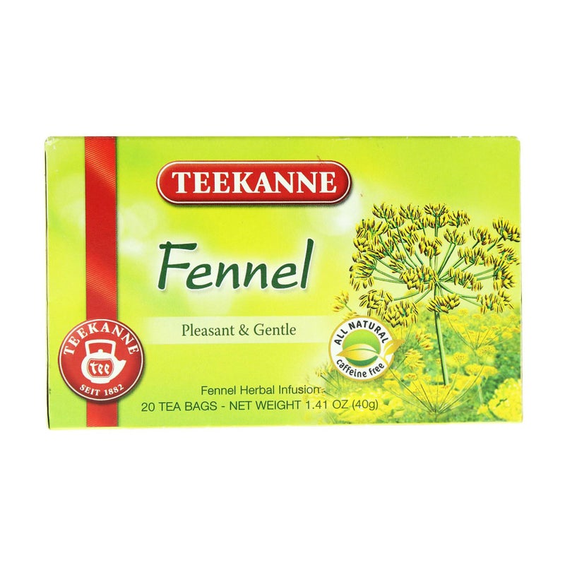 Teekanne Pleasant And Gentle Fennel Tea 20 Bag 40grams 