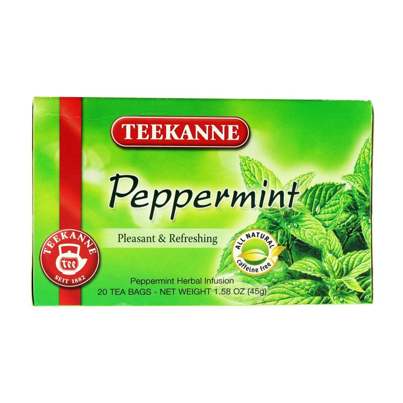 Teekanne Pleasant And Refreshing Peppermint Tea 20 Bags 45grams 