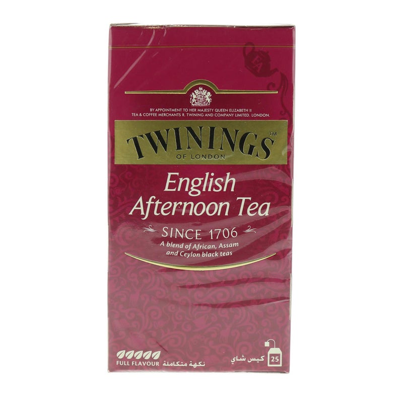 Twinings English Afternoon Tea 25 Bag 50grams