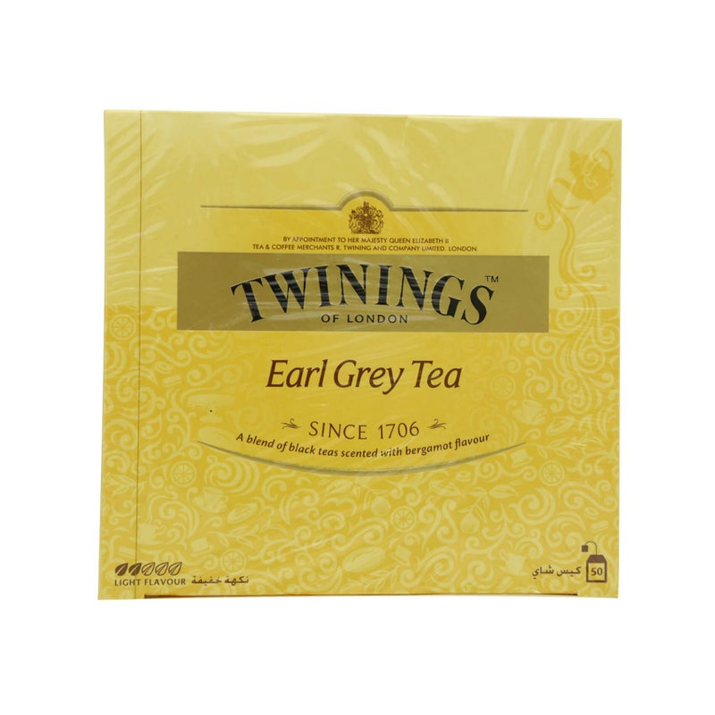 Twinings Earl Grey 50 Tea Bag 100grams