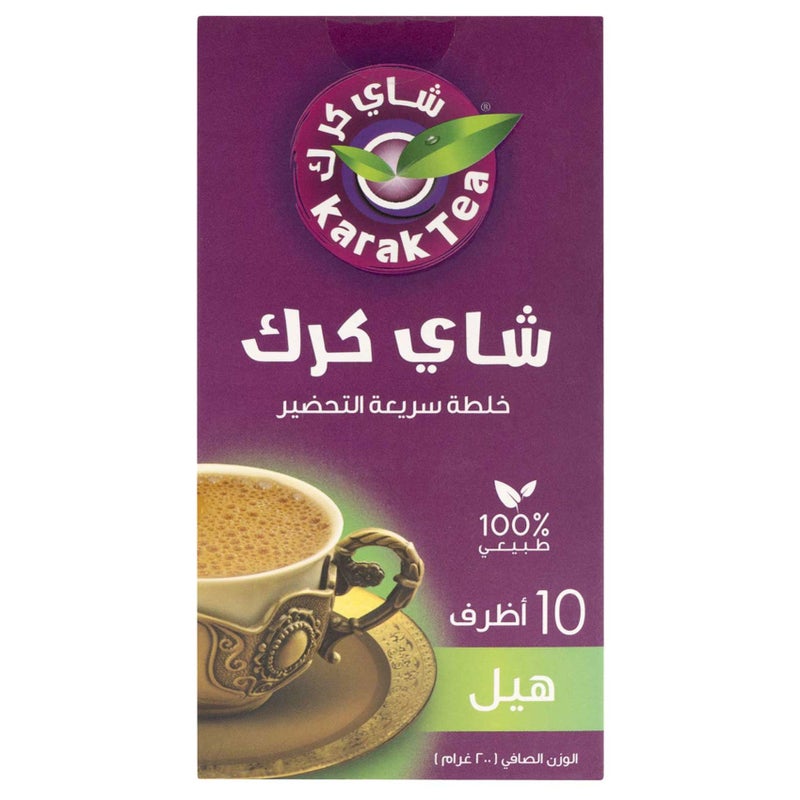 10 أعواد شاي الهيل الممزوجة