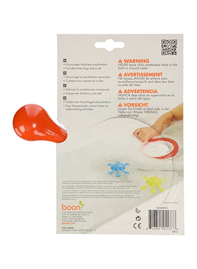 بون لعبة حشرات الماء العائمة مع شبكة الصيد - Image 2