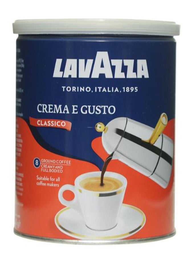 Crema E Gusto Classico Ground Coffee 250grams