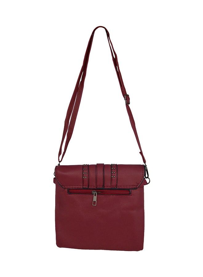 Fashion Crossbody Bag Burgundy  - Image 2