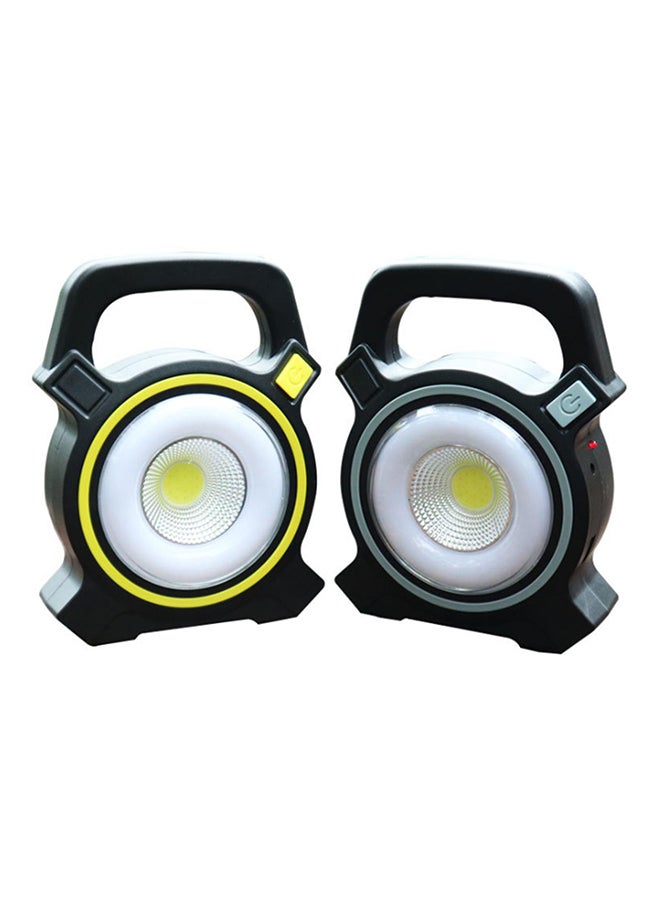Portable Solar Charge LED Light For Camp Construction Site Multicolour 17 X 13 X 5cm