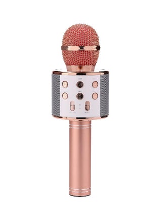 3-In-1 Wireless Bluetooth Handheld Karaoke Microphone E2CF-061 Rose Gold - v1561997746/N26661694A_1