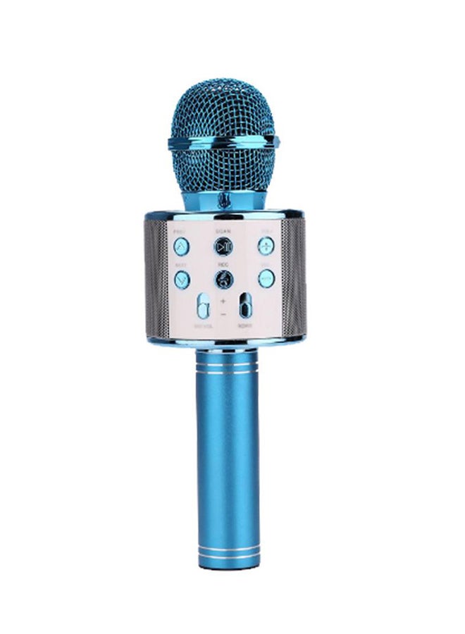 3-In-1 Wireless Bluetooth Handheld Karaoke Microphone E2CF-061 Blue - Image 1