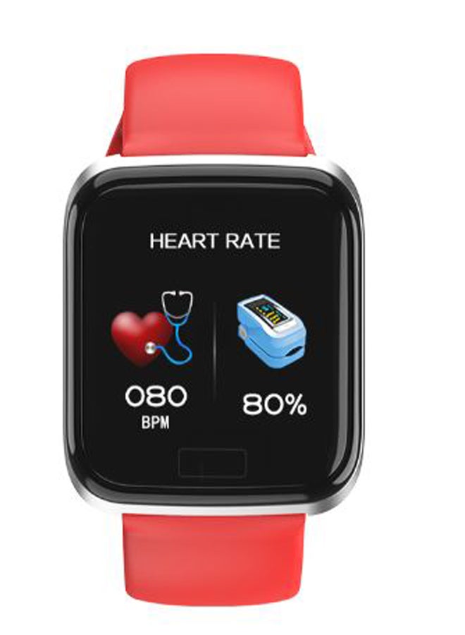 CY05 Bluetooth Smartwatch Red - Image 2