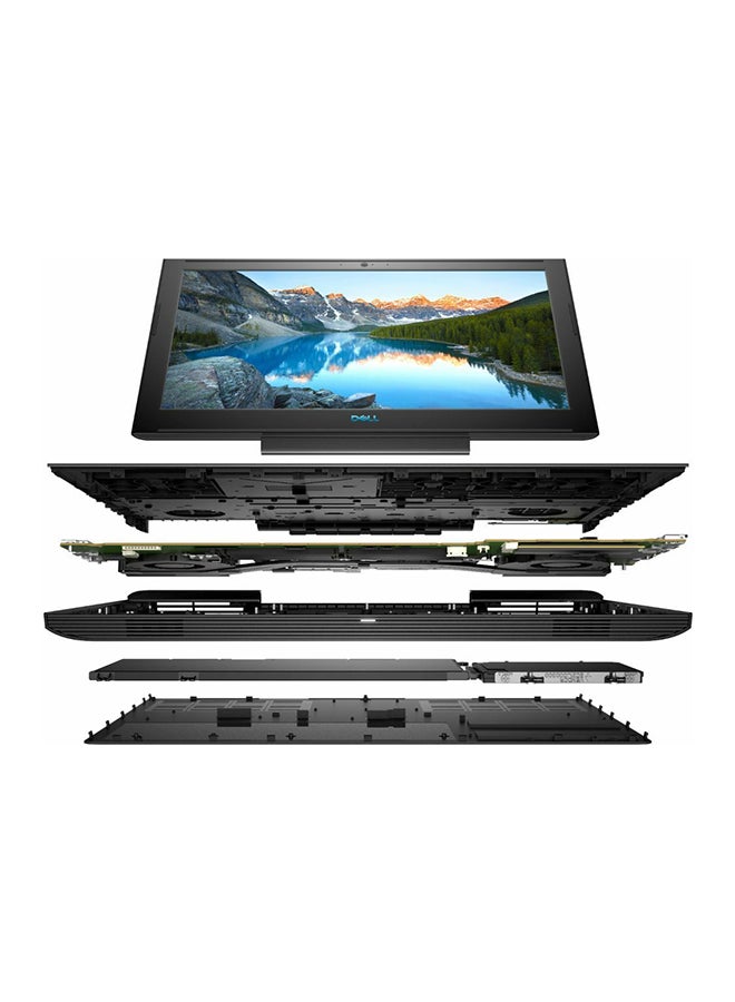 G7 15 Laptop With 15.6-Inch Display, Core i7-8750H Processor/8GB RAM/1TB HDD + 128GB SSD Hybrid Drive/4GB NVIDIA Geforce GTX 1050TI Graphics Card Black