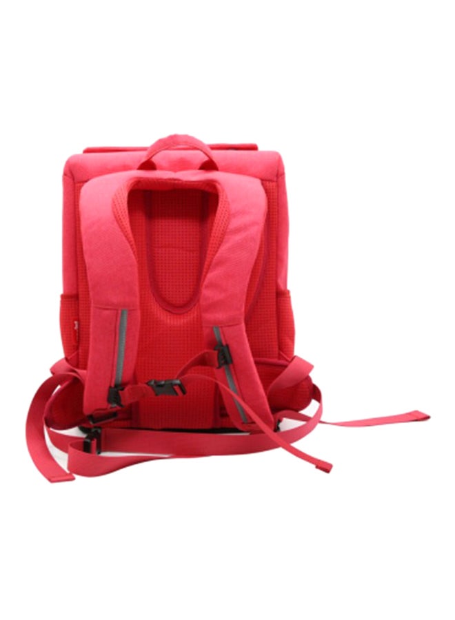 Nohoo - Cat Pattern Jungle School Backpack Pink - Image 1