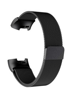 Fitness Tracker Replacement Band For Fitbit Charge 3 Milanese Black - v1562051110/N26649857A_1