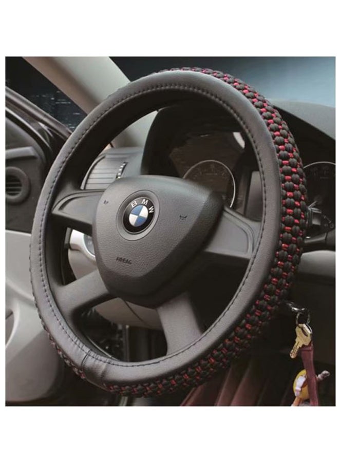 Generic Auto Thick Car Steering Wheel Cover - Image 2