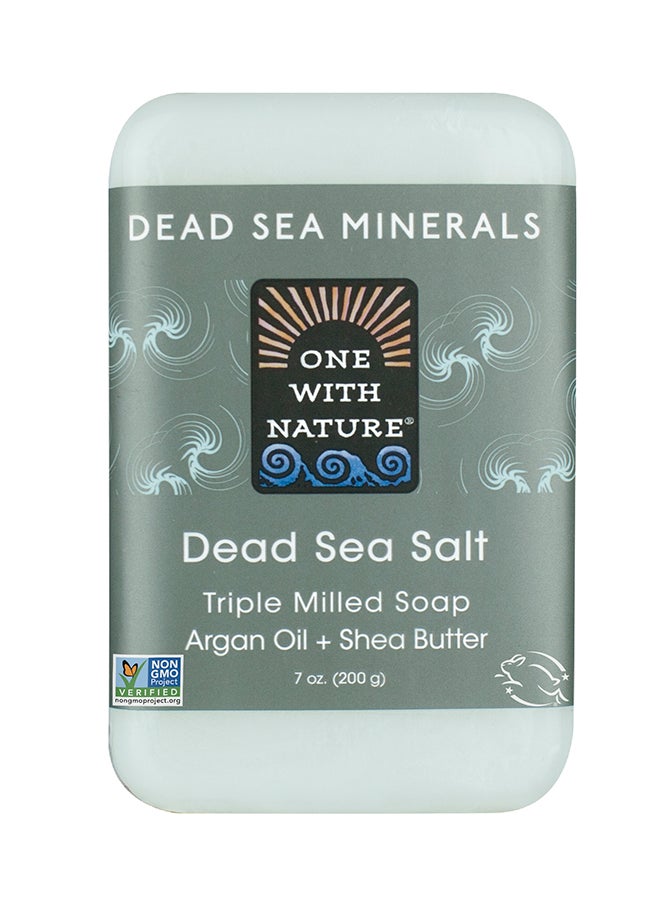 ONE WITH NATURE Dead Sea Minerals Dead Sea Salt Soap 200grams 