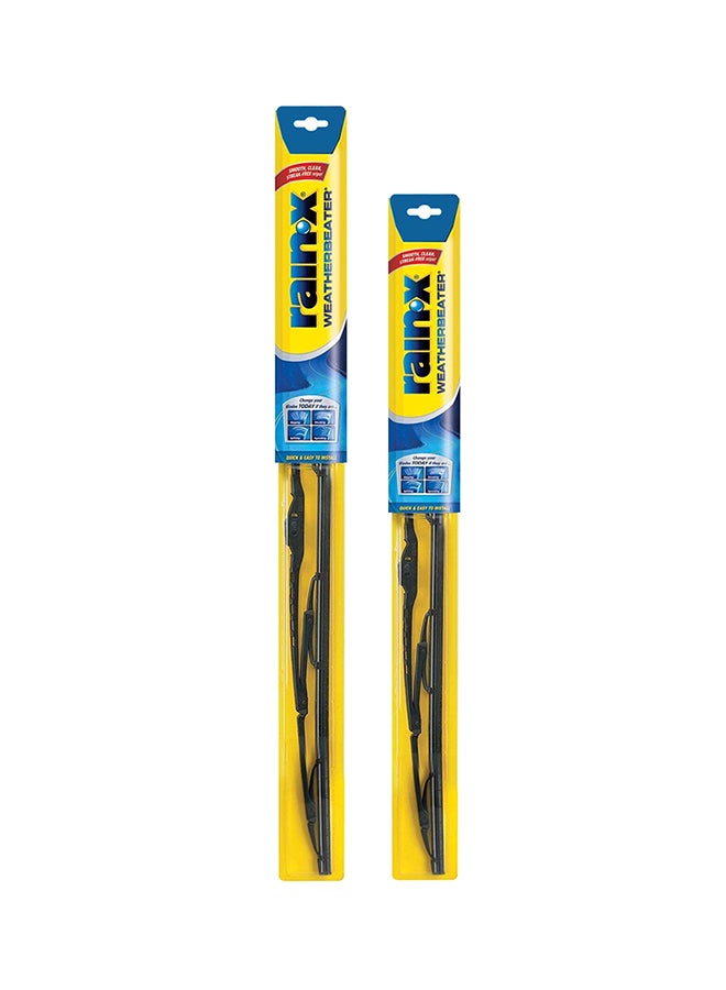 Rain-X - 2-Piece Weatherbeater Wiper Blades Set For Ford Explorer 2015-11 - Image 1