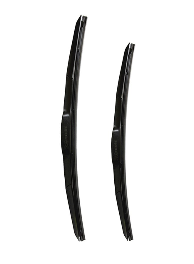 XCESSORIES 2-Piece Hybrid Wiper Blades Set For Mitsubishi Lancer 2014-12 - Image 2