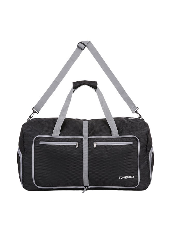 TOMSHOO - Foldable Packable Large Travel Luggage Shopping Gym Storage Bag80L 26x26x5cm - Image 1