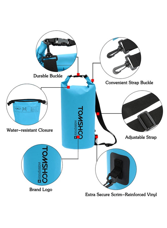 TOMSHOO Outdoor Water-Resistant Dry Bag For Travelling Rafting Boating Kayaking Canoeing Camping Snowboarding 10L / 20L  - Image 5