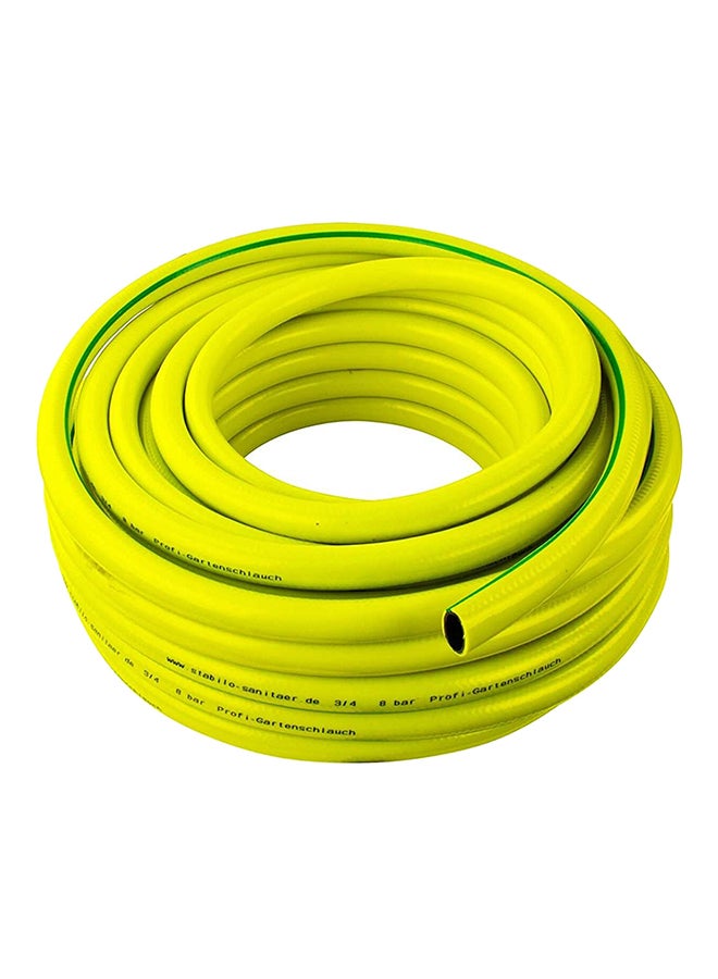 اجريجاردن بروفيشنال خرطوم حديقة عالي الجودة ب3 طبقات من مادة بلاستيك بي في سي مقاس 1 بوصة أصفر 25متر - Image 1