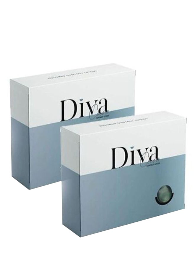 Pack Of 2 Toffee Monthly Disposable Contact Lenses