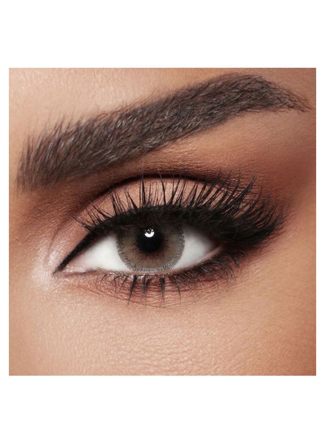 ديفا طقم عدسات لاصقة من قطعتين يجب التخلص منها شهرياً، لون أوليفيان - Image 1