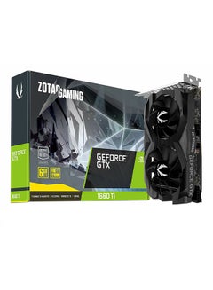 GeForce GTX 1660 Ti 6GB GDDR6 Gaming Fan ZT-T16610F-10L Multicolour