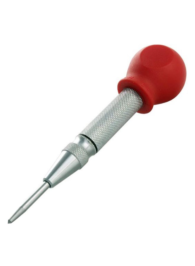 Automatic Center Punching Window Tool Silver/Red 