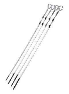 Koopman 4-Piece BBQ Skewer Set Silver 60centimeter  - Image 1