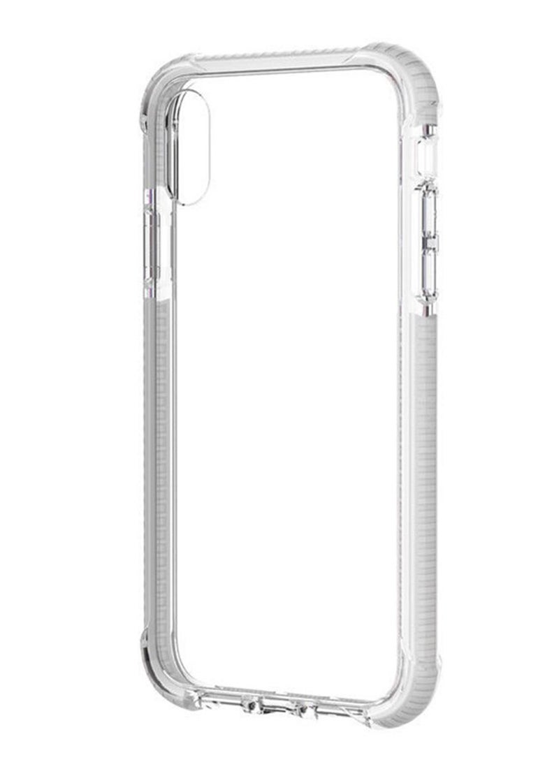 EHOME Protective Bumper Case Cover For Apple iPhone XS Max White/Clear