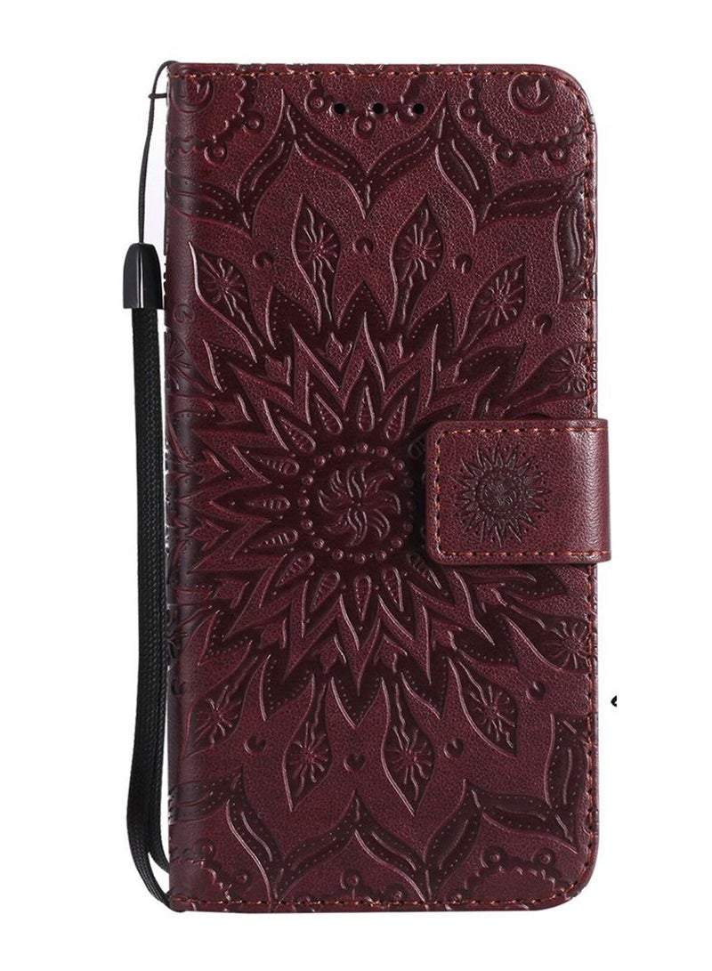 EHOME Protective Flip Case Cover For Apple iPhone X Red