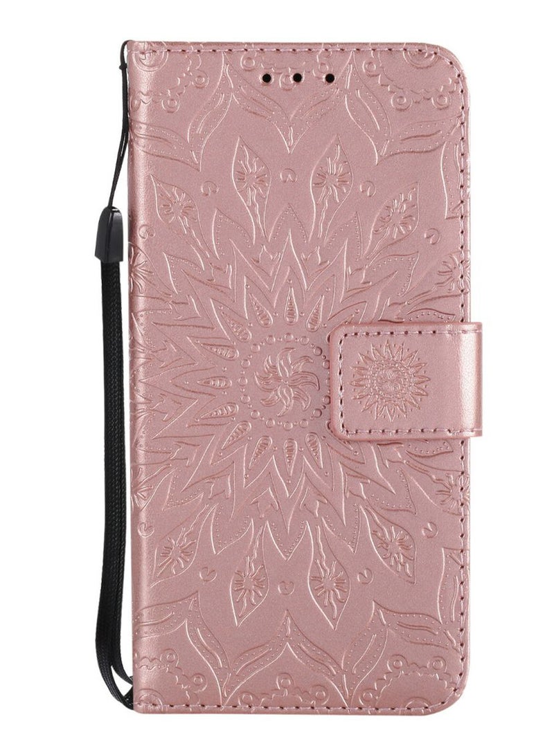 EHOME Protective Flip Case Cover For Apple iPhone XS Max Rose Gold