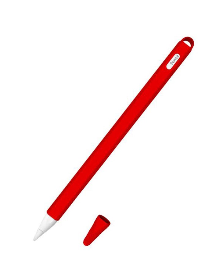 Generic - Sleeve Pocket Pencil Cover For iPad Pro 3rd Generation Red - Image 1