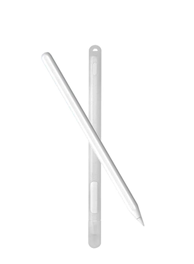 Protective Holder Case For Apple Pencil White 